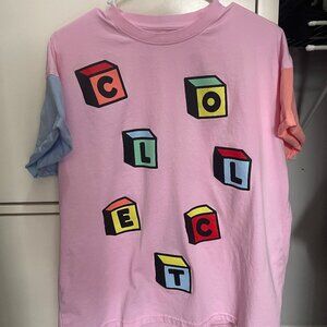 Collect The Label - Toy Block Oversized Tee